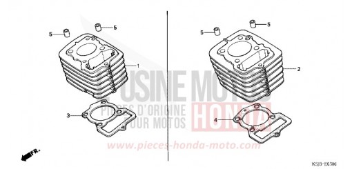 CYLINDRE CRF100F5 de 2005